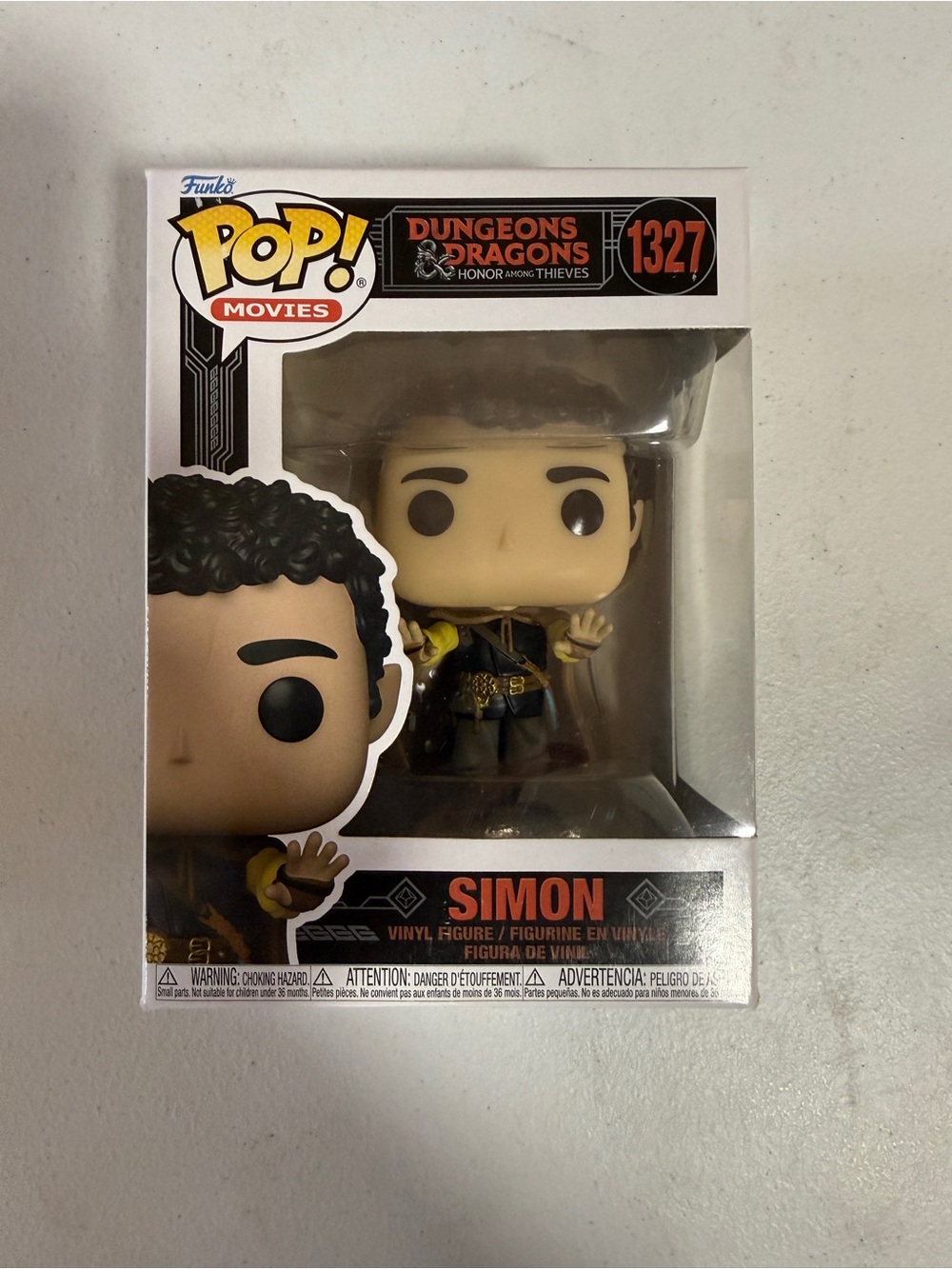 Funko Pop! Simon in Yellow and Black Outfit